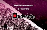 2015 Full Year Results - Bodycote/media/Files/B/Bodycote-Plc-V2/Attachments/pdf...2015 Results summary ... Stephen Harris ... *Like-for-like sales growth rates are at constant exchange