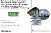 Advanced Small Modular Reactor R&D Program ... Small Modular Reactor R&D Program: Instrumentation, Controls, and Human-Machine Interface (ICHMI) Pathway David Holcomb Oak Ridge National