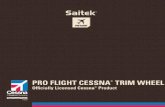Pro Flight Cessna trim Wheel - Saitek.com trim_manual.pdf · PRO FLIGHT CESSNA TRIM WHEEL OFFICIALLY LICENSED CESSNA PRODUCT ... INStaLLatIoN dES PILotES Et du LoGIcIEL Pour LES utILISatEurS