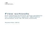 Pre-opening proposer group guidance for: mainstream ...dera.ioe.ac.uk/24177/1/Free-school-proposer-guide.pdf · Free schools . Pre-opening proposer group guidance for: mainstream,