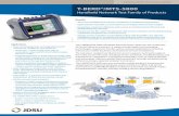T-BERD®/MTS-5800 - Fiber Optic T-BERD/MTS-5800 Handheld Network Tester addresses the challenges ... metro/core, mobile backhaul, and ... end-to-end and auto-negotiation configuration