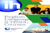 English Language & TESOL Courses - ihmilano.itihmilano.it/wp-content/uploads/2017/05/International-House-Milano... · an industry leader in both teaching ... Pre Intermediate, Intermediate,