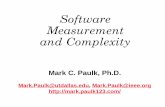 Software Measurement and Complexityutdallas.edu/.../30-B-Software-Measurement-and-Complexity...slide.pdfSoftware Measurement and Complexity Mark C. Paulk, ... Transactions on Software