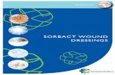 SORBACT WOUND DRESSINGS - Global Medics · PDF fileCotton fabric with Sorbact’s bacteria and fungus binding effect. Suitable for many applications, e.g. treatment of fistulas. HOW