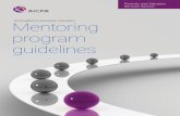 Accredited in Business Valuation Mentoring program guidelines · PDF fileForensic and Valuation Services Accredited in Business Valuation mentoring program guidelines 2 ... to be a