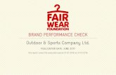 Outdoor & Sports Company Ltd. BRAND · PDF fileOutdoor & Sports Company Ltd. ... Brand Performance Check Guide provides more information about the indicators. ... to sign and return