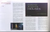 uir.ulster.ac.ukuir.ulster.ac.uk/16560/1/David_Adjaye_Houses.pdf · 'publicity machine' has featured ... distinctive feeling of compressed ... carefully studying the plans, sections