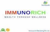 IMMUNORICH - Nutri Wealth NUTRIWEALTH_BUSINES… · The Managing Director Mr. Pradeep Aggarwal is an internationally recognised and certified Direct Selling and Mind trainer. With