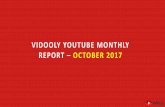 VIDOOLY YOUTUBE MONTHLY REPORT OCTOBER  TOP 10 CHANNELS ChuChu TV CVS 3D Rhymes Wow Kidz Infobells - Hindi ... language VIEWS 434,846,693 ... bhojpuri Subscribers