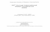 65th Annual International Water Conference 2004 : [IWC ... · PDF file65thAnnual International WaterConference 2004 ... MATTHEWR. FREIJE,HCInformationResources, ... 65th Annual International