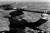 Panzer Campaigns User Manual - John Tiller · PDF filePanzer Battles User Manual Introduction Panzer Battles is a series of games covering the major campaigns of World War II. In addition