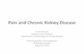 Pain and Chronic Kidney Disease - Welcome to STG · PDF file · 2015-09-28Pain and Chronic Kidney Disease Frank Brennan ... Table 2 in Davison S, Koncicki H, Brennan F. Pain in Chronic