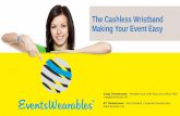 The Cashless Wristband Making Your Event Easyeventswearables.weebly.com/uploads/6/1/5/3/61530381/2016_events... · The Cashless Wristband Making Your Event Easy ... KPI – creation