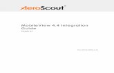 MobileView 4.2 Integration Guide - AeroScout 4.2 Integration Guide Table of Contents 3 Table of Contents Overview 6 MobileView API ...