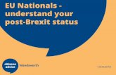 EU Nationals - understand your post-Brexit status · PDF fileYou automatically get permanent residence status in less than 5 years in certain situations If youve lived continuously