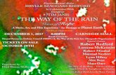 Composer TIM JANIS THE WAY OF THE RAIN Hopesibylleszaggarsredford.com/wp-content/uploads/2017/10/Social-Media...W ORLD PREMIERE Robert Redford Loreena McKennitt Robert Mirabal Máiréad