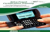 Telco Fraud Certification Training Fraud Certification Training ... Hacking Telecoms Systems: Network & Radio-Side Intrusion ... UMTS, LTE, IMS, Cable, Satellite, IPTV, ...