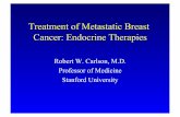 Treatment of Metastatic Breast Cancer: Endocrine · PDF fileKiljn,2001 . Results LHRH + T v LHRH ... Third-Generation AIs in First-Line Studies Tamoxifen 20 mg R A N D O M I Z E ...