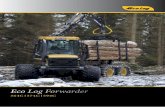Eco Log Forwarder - lectura-specs.com · PDF fileNAF bogies which optimize wheel contact and tractive ... mechanical portion of the power-train such as bogie (8WD), single axle (6WD)