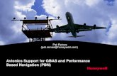 Avionics Support for GBAS and Performance Based … Reines ICAO … · Avionics Support for GBAS and Performance Based Navigation (PBN) Pat Reines (pat.reines@honeywell.com))