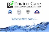 WELCOMES YOU…. - Enviro Care Indiaenvirocareindia.com/wp-content/uploads/2015/06/profile1.pdfDetailed Project Report(DPR)proposals ... (MBBR) Fluidized Aerobic Bio Reactor(FAB) Activated