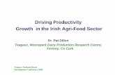 Driving Productivity Growth in the Irish Agri-Food Sector · PDF fileDriving Productivity Growth in the Irish Agri-Food Sector ... Dairying Cattle Rearing Sheep Tillage 0 ... US Confined