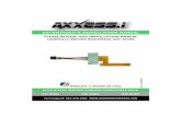 AXi-GMTOUCH-R INSTALLATION MANUAL · PDF fileAXi-GMTOUCH-R INSTALLATION MANUAL Tech Support: 844-AXX-ESSI ... Step 4: Insert side A of AXi-GMTOUCH-R flex cable, see page 8 step 4