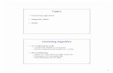 Topicseecs.vanderbilt.edu/courses/cs231/fall2003/lecture/...1 1 Topics • Hamming algorithm • Magnetic disks •RAID 2 Hamming Algorithm • In a Hamming code – r parity bits
