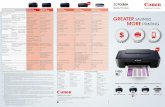 SPeCIFICatIoNS - media.canon-asia.com measured between pressing the scan button of the scanner driver and the on-screen status display turning ... international Co ... Office & Showroom