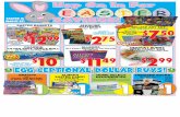SALE DATES: Today thru March 12, Easter items thru March ... · PDF fileHop On In For SAVINGS! EGG-CEPTIONAL DOLLAR BUYS! EASTER IS MARCH 27! SALE DATES: Today thru March 12, Easter