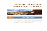 POTTER RANDALL APPRAISAL DISTRICT - prad.org · PDF filePOTTER – RANDALL APPRAISAL DISTRICT ... 2016 and included 75,666 tax accounts in Potter County and 65,937 tax accounts in