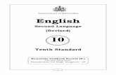 Second Language (Revised) be 10 Not to - Karnataka ...ktbs.kar.nic.in/new/website textbooks/class10/10th...activities, assignments and project work have been included in the textbooks.