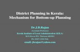 District Planning Committee -   Planning in Kerala: ... Kerala Context •Kerala Municipality Act, 1994: Section 53 ... Sabha Sub-Committee Developme
