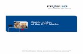 Guide to Use - Financial Planning Standards Board | FPSB · PDF fileCFP Certification Global excellence in financial planning™ of the CFP Marks Guide to Use