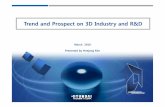 Trend and Prospect on 3D Industry and R&D - HKTDChkelectronicsfairse.hktdc.com/pdf/Mr Kim Hee-jung.pdf · Ⅰ Prospect on 3D Industry and R&D ... Prospect on 3D Industry I-8 Comfortable