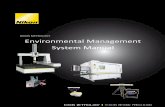 NIKON METROLOGY Environmental Management System Manual · PDF fileNIKON METROLOGY I VISION BEYOND PRECISION Environmental Management System Manual NIKON METROLOGY