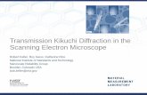 Transmission Kikuchi Diffraction in the Scanning …ll1.workcast.net/10078/8054287822318991/Ics/Bruker-NIST...Acknowledgements Aimo Winkelmann – pattern simulations, physics insight.