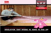 INTRODUCING PROPINK - Roofing, Insulation ... - · PDF file1-800-GET-PINK ® ... density of up to 2.50 pounds per cubic foot* • Achieves an airflow reduction equal to cellulose,