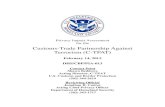 Customs-Trade Partnership Against Terrorism (C-TPAT) · PDF fileContact Point Shawn Beddows ... Trade Partnership Against Terrorism, (C-TPAT) ... Customs - Trade Partnership Against