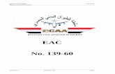 EAC No. 139-60 - civilaviation.gov.egcivilaviation.gov.eg/Regulations/Eac-new/EAC139-60/EAC139-60.pdf · traffic service in the Egyptian flight information region ... The ICAO Convention,