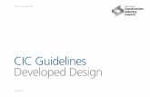 CIC Guidelines Developed Design - NZ Construction …nzcic.co.nz/.../10/5-CIC-2-16-Developed-Design.pdf · CIC Guidelines Developed Design ... using design criteria develop foundation,