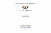 AMERICAN LEGION AUXILIARY Bylaws 2015.pdf · AMERICAN LEGION AUXILIARY Department of California BYLAWS As Amended by the Department Convention Ontario, California June 25-28, 2015