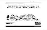 Speed Control in Residential Areas - Resource Library - ITElibrary.ite.org/getpub.cfm?path=traffic/documents/tcir0053.pdf · This document is a revision of the “Speed Control in