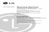 Lavadora - LG · PDF fileLavadora MANUAL DEL PROPIETARIO (33P~63P) WD-1259(0~9)RD Gracias por comprar la lavadora totalmente automática LG. Lea detenidamente el manual del propietario