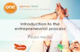 Introduction to the entrepreneurial process academy_Introduction.pdf · Introduction to the entrepreneurial process ... The entrepreneurial process . 3 What is entrepreneurship? •Entrepreneurship