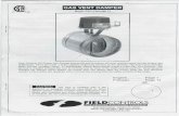 Burnham Damper Installation Instructions - Alpine Damper Installation... · GAS VENT DAMPER Model: GVD-4 through ... taper or candle round the edge of the relief opening of the draft