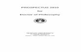 PROSPECTUS 2010 for Doctor of · PDF filePROSPECTUS 2010 for Doctor of Philosophy . ... A Letter Grade signifies the level of standard of ... • Jubilant Organosys • HDFC Bank