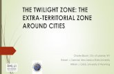 The Twilight Zone: The Extra-Territorial Zone … TWILIGHT ZONE: THE EXTRA-TERRITORIAL ZONE ... 2000-2010 Pop2000 Pop2010. 0.0 5.0 10.0 15.0 20.0 ... The Extra-Territorial Zone Around