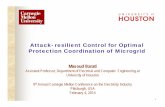 Attack-resilient Control for Optimal Protection Coordination of Microgridelectriconf/2013/slides_2014... ·  · 2014-08-29Attack-resilient Control for Optimal Protection Coordination