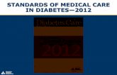 STANDARDS OF MEDICAL CARE IN DIABETES—2012clinidiabet.com/files/2012_Adult_Diabetes_Guidelines.pdf · ADA Evidence Grading System for Clinical Recommendations Level of Evidence